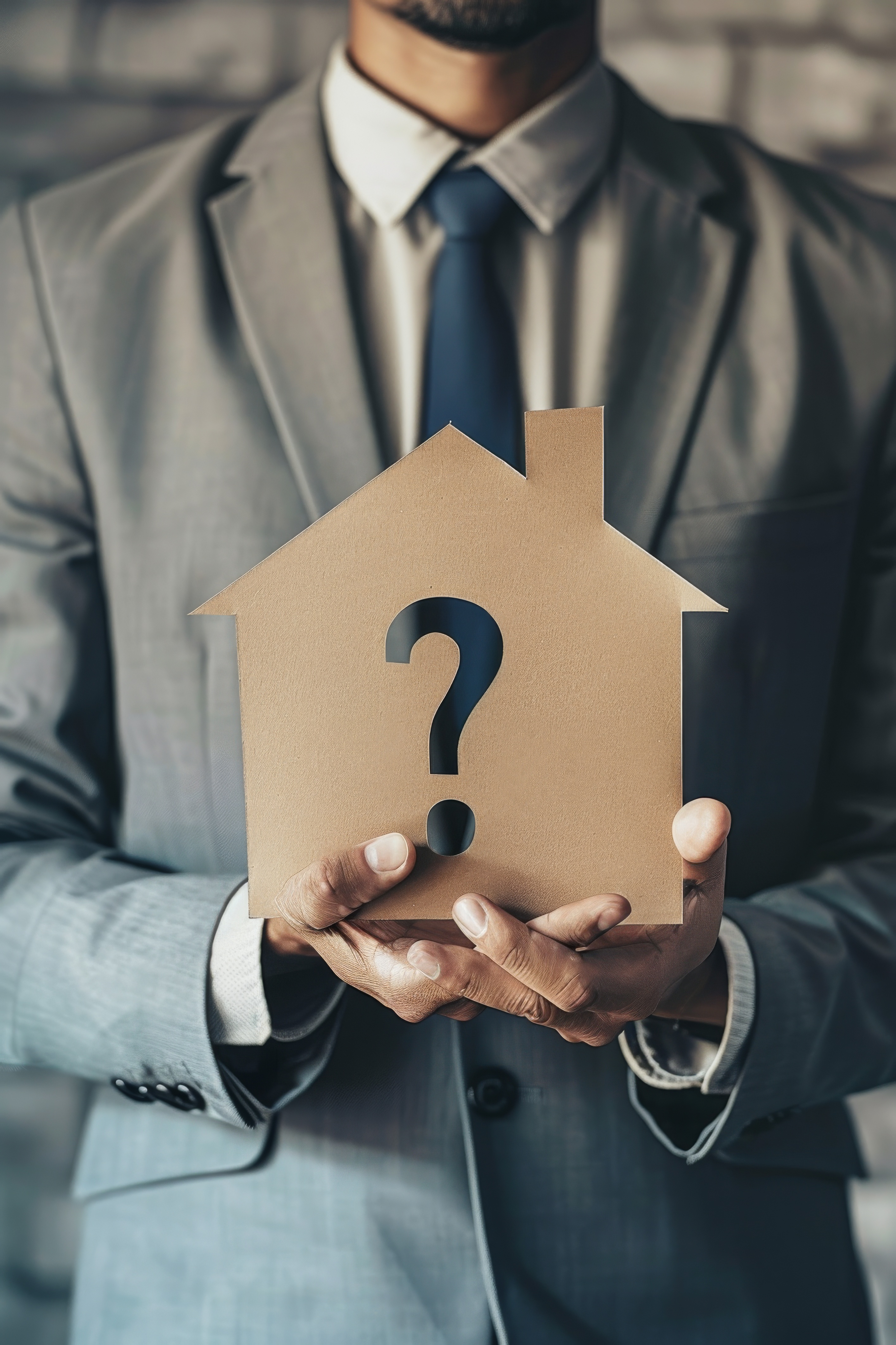 Propvider advisor reviewing a property cost sheet with a client