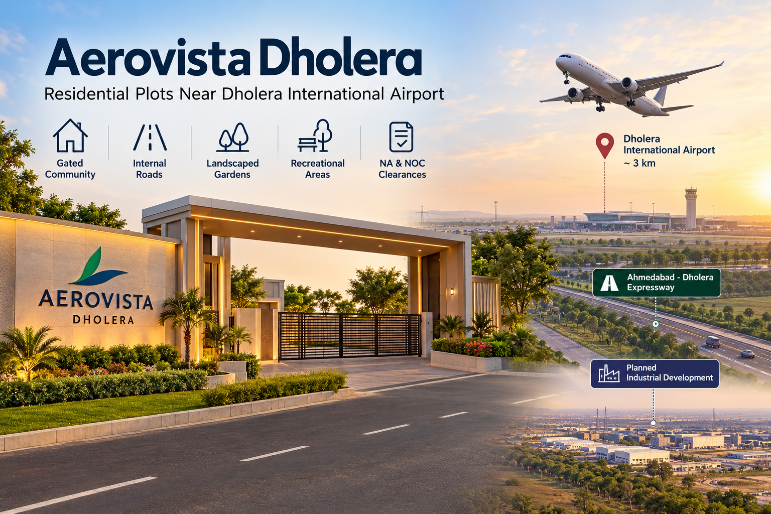Aerovista Dholera: Residential Plots Near Airport Guide 2026